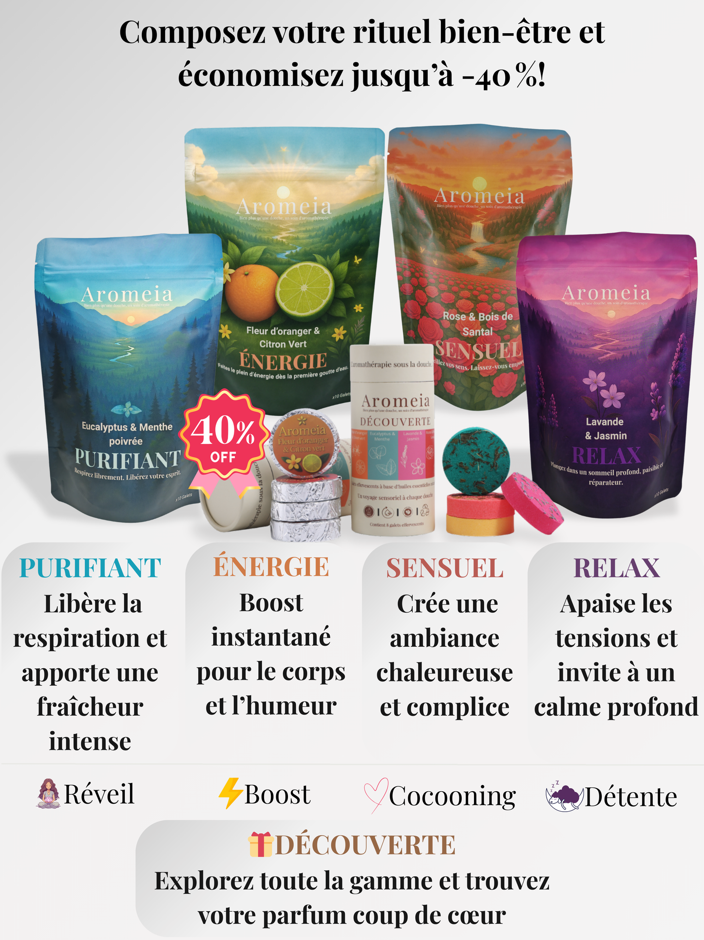 Composez votre rituel bien-être