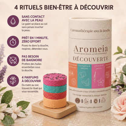 Coffret Découverte | 8 bombes de douche - Aromeia