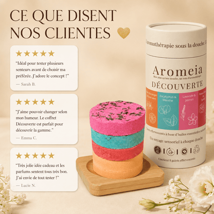 Coffret Découverte | 8 bombes de douche - Aromeia
