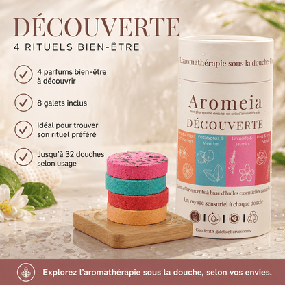 Coffret Découverte | 8 bombes de douche - Aromeia