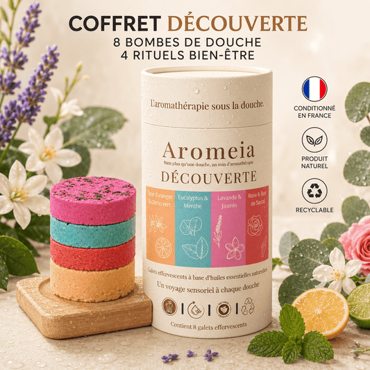 Coffret Découverte | 8 bombes de douche - Aromeia