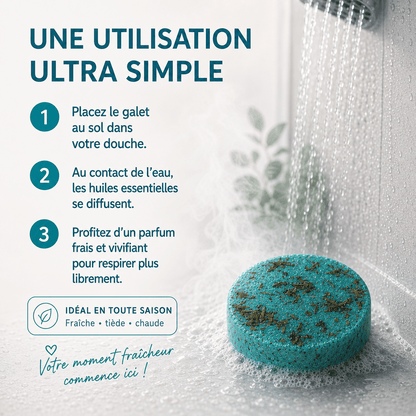 Coffret Purifiant | 10 Bombes de douche Eucalyptus & Menthe - Aromeia