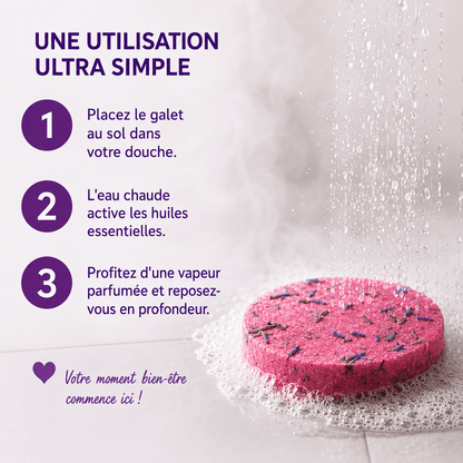 Coffret Relax | 10 Bombes de douche Lavande & Jasmin - Aromeia