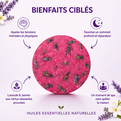 Coffret Relax | 10 Bombes de douche Lavande & Jasmin - Aromeia