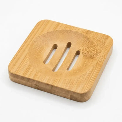 Support en bambou | Socle de diffusion pour bombes de douche - Aromeia